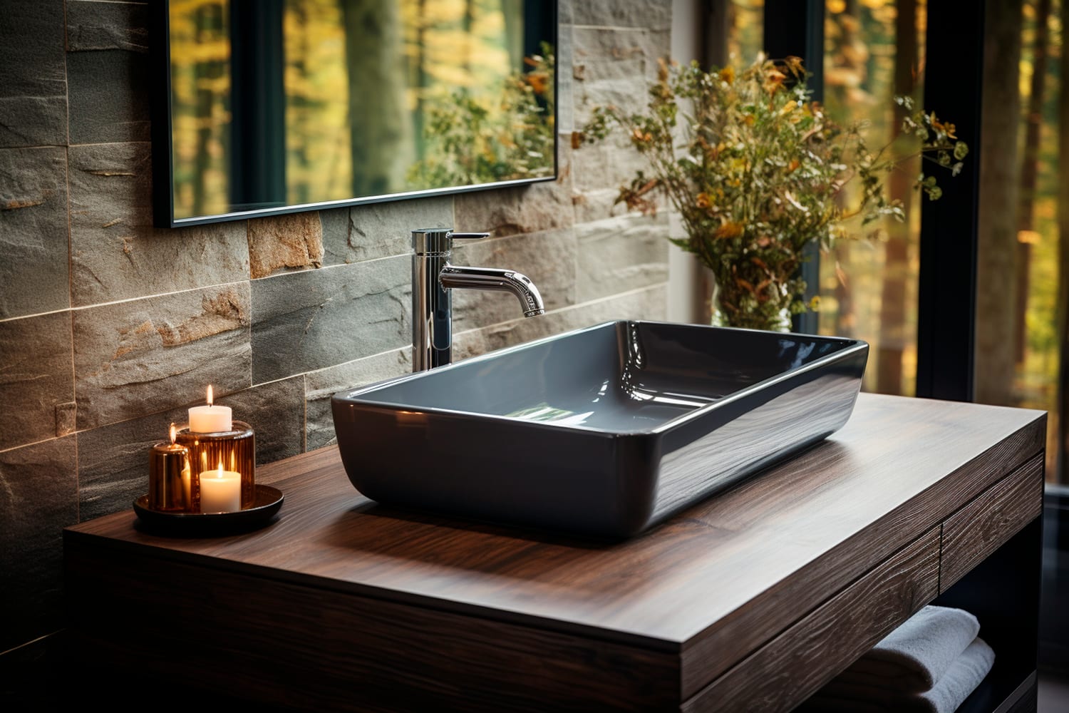 Representative residential plumbing and fixture work
